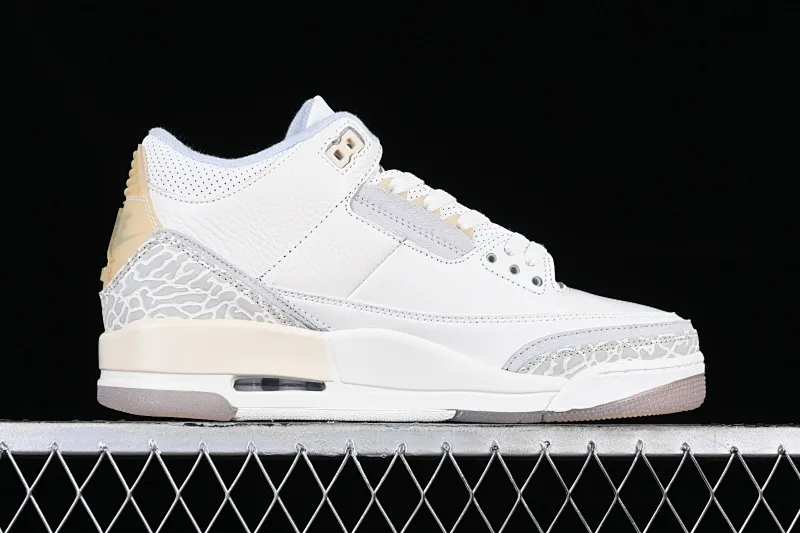 All categories Air Jordan Jordan series basketball shoes Air Jordan 3 Air Jordan 3 "Craft Ivory" AJ3 Joe 3 Ivory White FJ9479-100